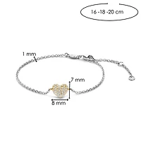 Beating Heart Golden Bracelet