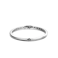 Smooth Bangle Silver Bracelet