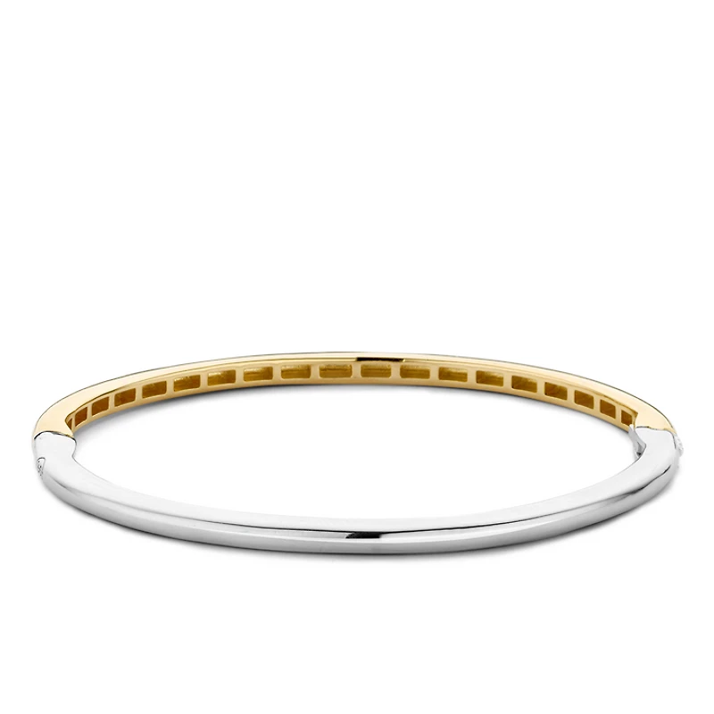 Smooth Bangle Golden Bracelet