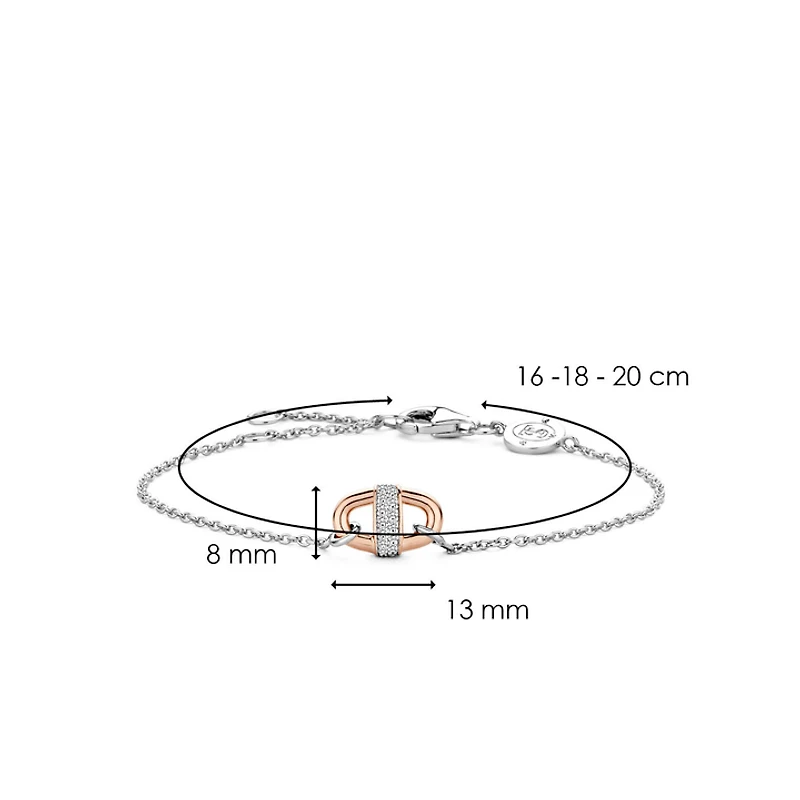 Rose Link Bracelet
