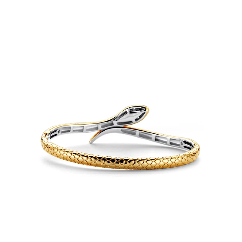 Sophisticated Snake Bangle Bracelet
