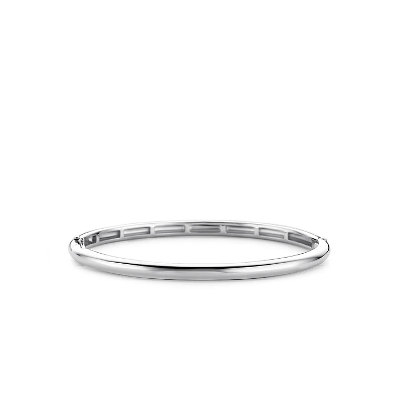 Thin Braided Bangle Bracelet