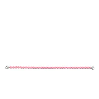 Radiant Pink Bead Bracelet