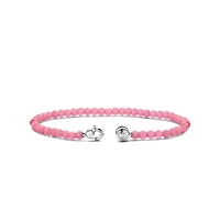 Radiant Pink Bead Bracelet