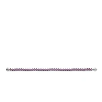 Radiant Violet Bead Bracelet