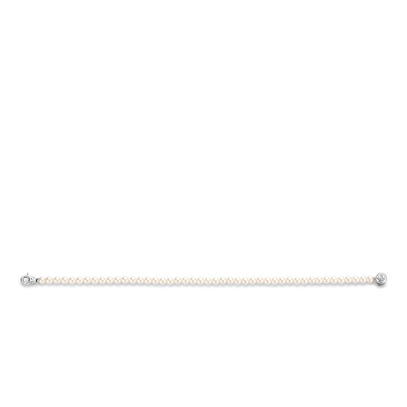 Radiant Pearl Bead Bracelet
