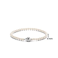 Radiant Pearl Bead Bracelet