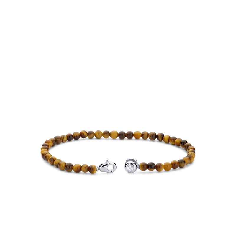 Radiant Tiger Eye Bead Bracelet
