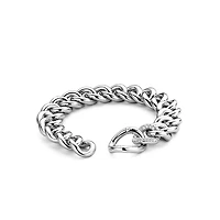 Forever Linked Chunky Silver Bracelet