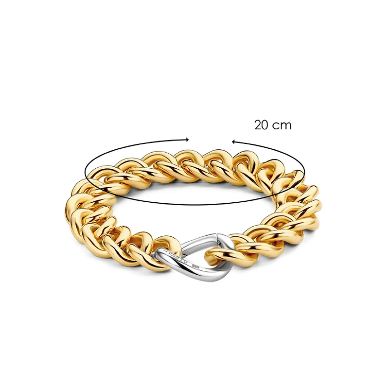 Forever Linked Chunky Golden Bracelet