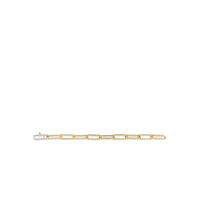 XL Paper Clip Link Golden Bracelet