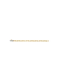 Paperclip Link Golden Bracelet