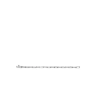 Paperclip Link Silver Bracelet