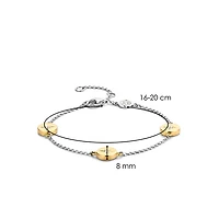 Stars Two Tone Bracelet