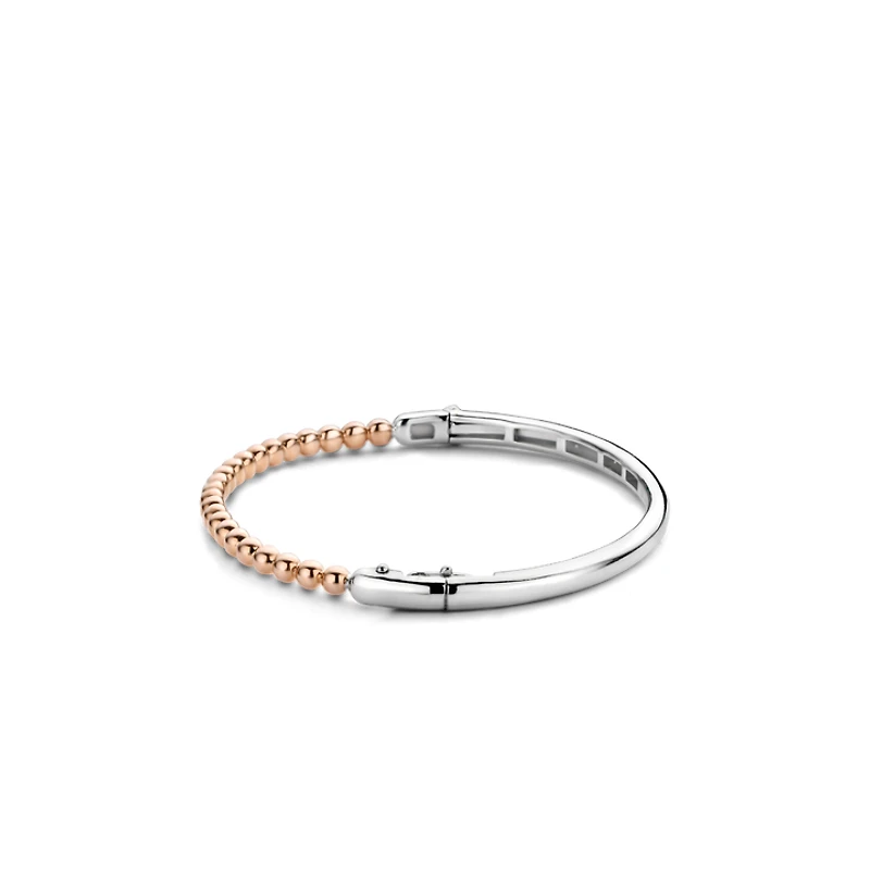 Endless Bubbles Rose Bangle Bracelet