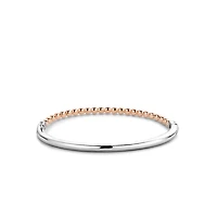 Endless Bubbles Rose Bangle Bracelet