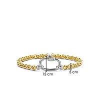 Opulent Rolo Golden Bracelet