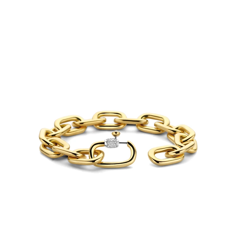 Chunky Golden Link Bracelet