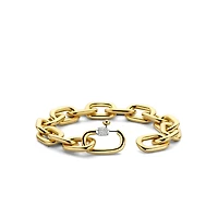 Chunky Golden Link Bracelet