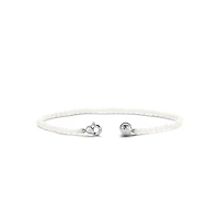 White Bead Bracelet
