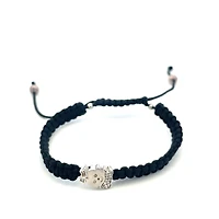 Macrame Girl on Pearl Bracelet