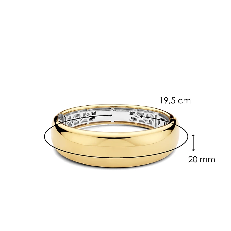 Gold Sensation Bangle Bracelet