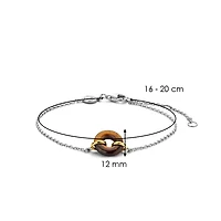 Tiger Eye Coin Bracelet