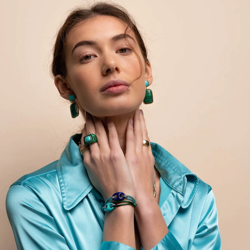 Puffed Mariner G-Ucci Blue Lapis Bracelet