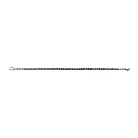 Blue and Clear Tennis Bracelet