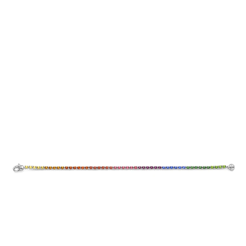 Rainbow Tennis Bracelet