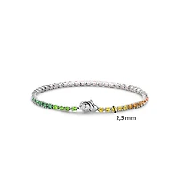 Rainbow Tennis Bracelet