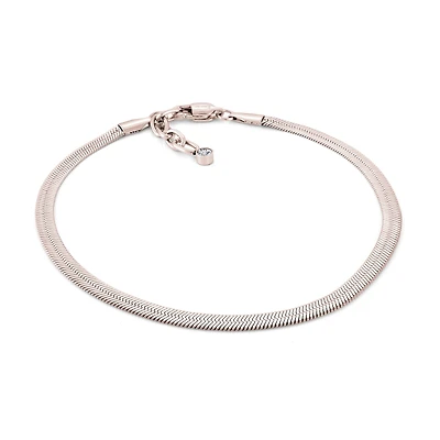Rose Herringbone Bracelet