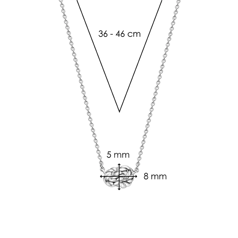 Braided Knot Necklace