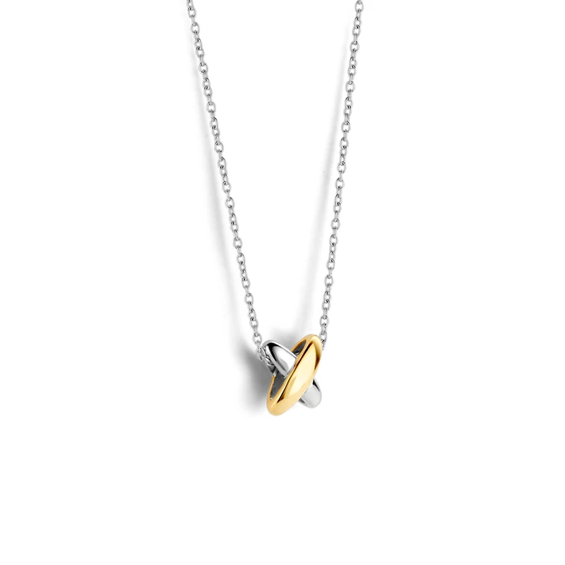 XOXO Two Tone Necklace