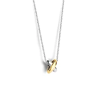 XOXO Two Tone Necklace