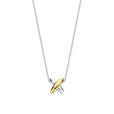 XOXO Two Tone Necklace