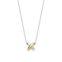 XOXO Two Tone Necklace