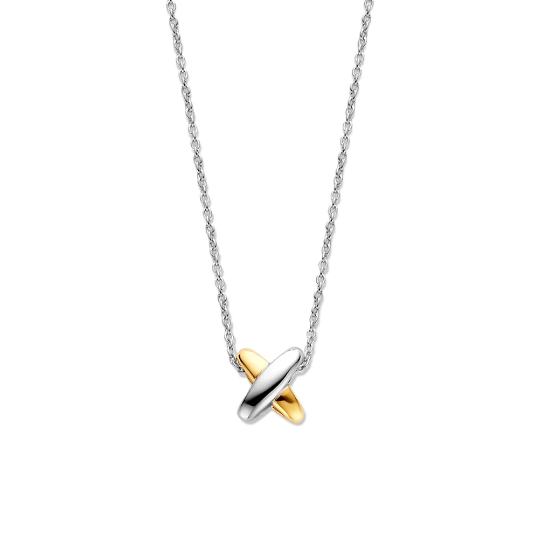 XOXO Two Tone Necklace