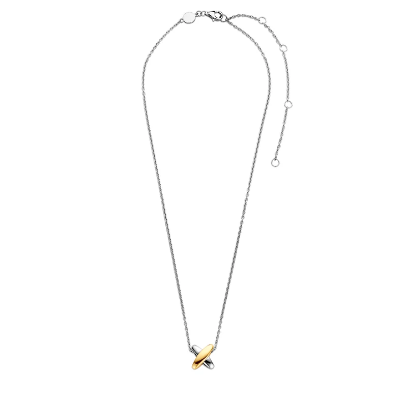 XOXO Two Tone Necklace