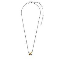 XOXO Two Tone Necklace