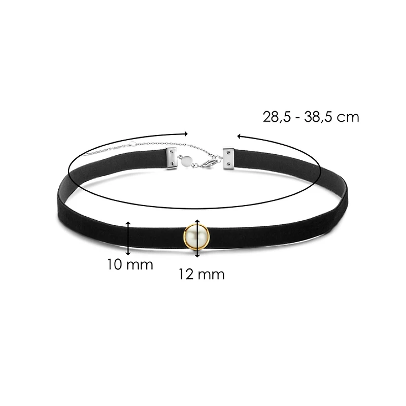 Cindy Pearl Choker Necklace