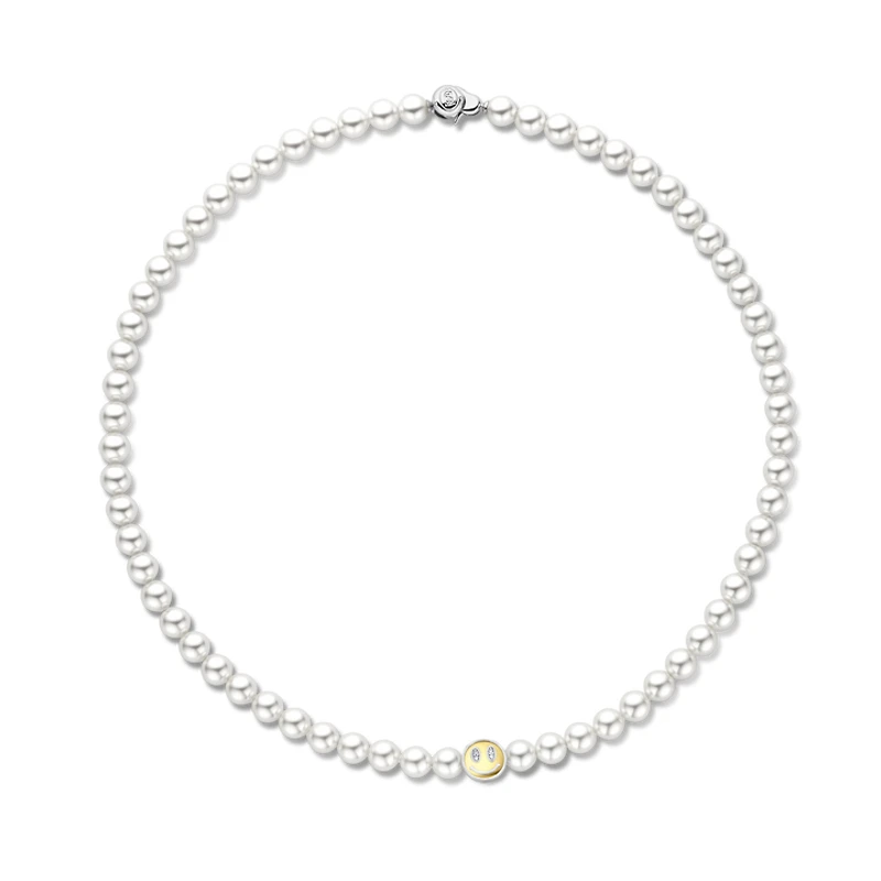 Smiley Pearls Necklace