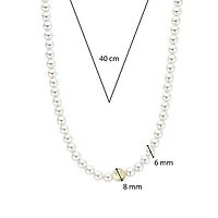 Smiley Pearls Necklace