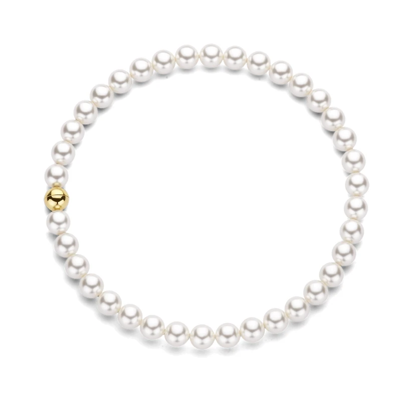 Simplicity Pearl/Golden Necklace