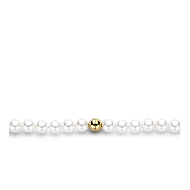 Simplicity Pearl/Golden Necklace