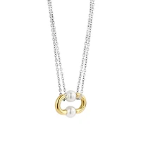 Bead Hardware Pearl Necklace