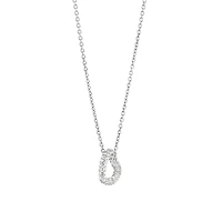 Unique Heart Pave Necklace