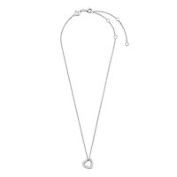 Unique Heart Pave Necklace