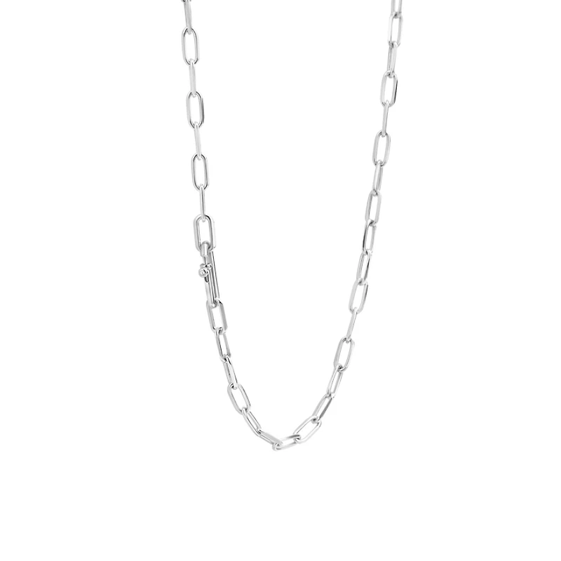 Paperclip Mini Silver Necklace