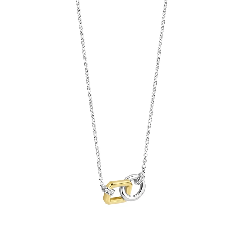 Classic Edge Duo Necklace
